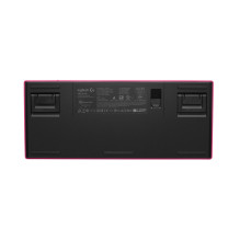 Logitech G 920-012159 žaidimų klaviatūra, belaidė su RF ir „Bluetooth“, QWERTY, JAV, tarptautinė, rausvai raudona