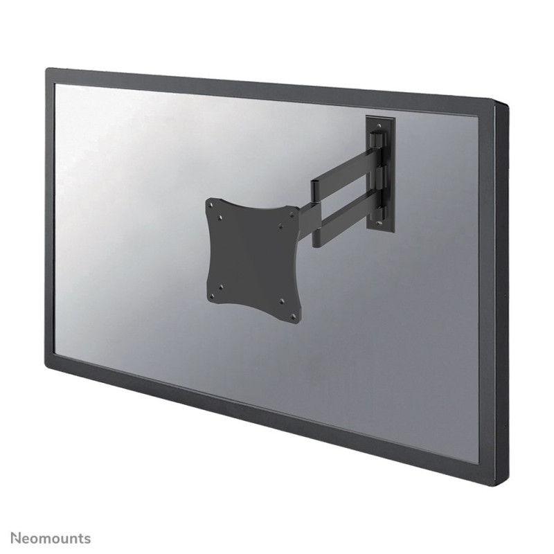 Neomounts FPMA-W830BLACK Monitoriaus / televizoriaus sieninis laikiklis 10–27 colių – pilnai judinamas