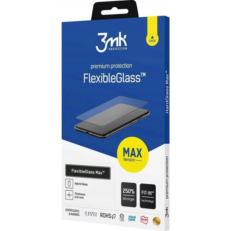 „Xiaomi Redmi Note 12s“ – 3 mk „FlexibleGlass Max“ juodas