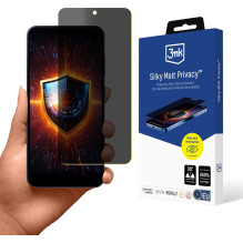3mk Šilkinė matinė privatumo plėvelė – matinė privatumo plėvelė, skirta Samsung „Galaxy S25