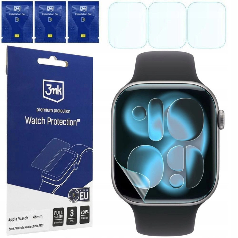 Folia 3MK ARC Watch do Apple Žiūrėti 11 46mm