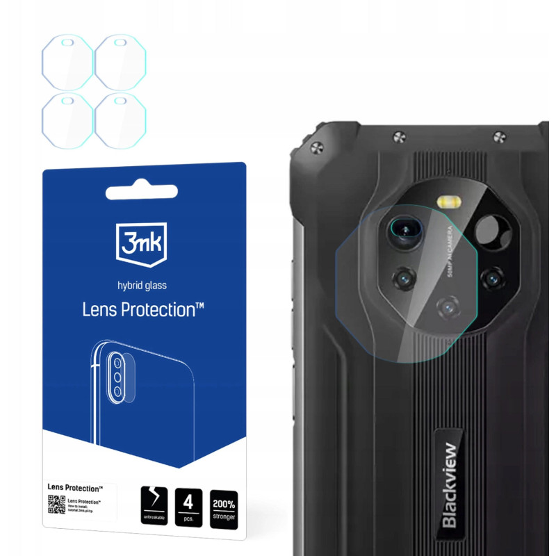 „Blackview BL8800 Pro“ – 3 mk objektyvo apsauga