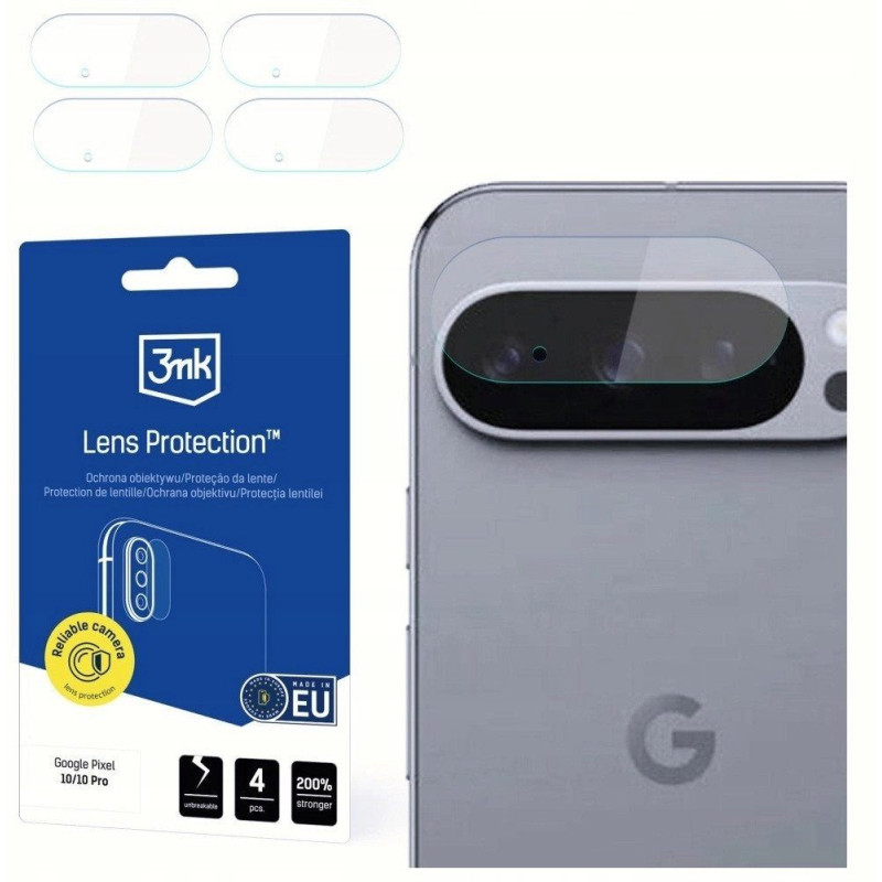 3 mk objektyvo apsauga „Google Pixel 10 Pro“