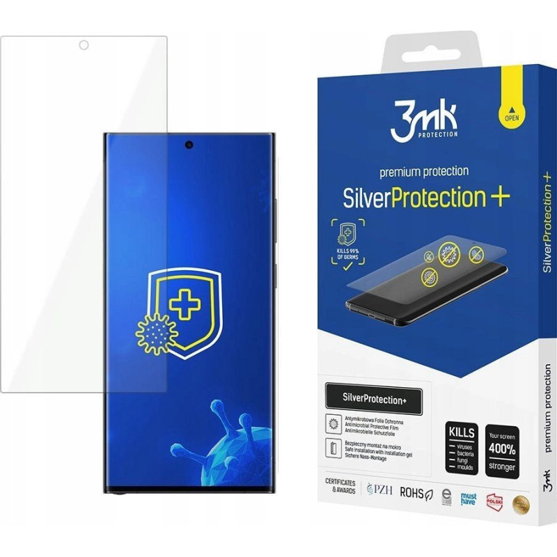 3mk SilverProtection+ dėklas, skirtas „Samsung Galaxy S24 Ultra“