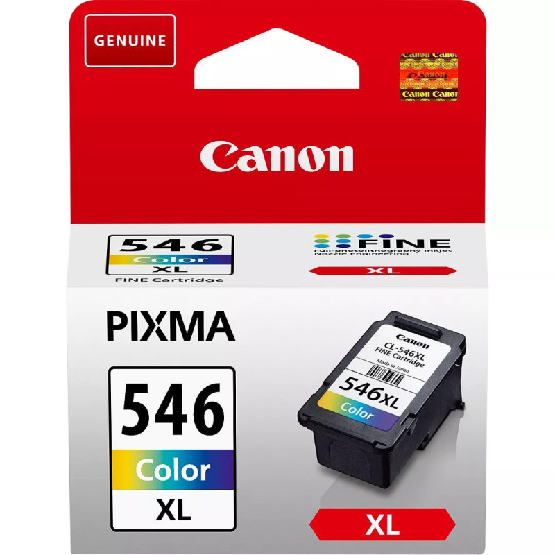 Canon CL-546XL Didelės talpos C / M / Y spalvoto rašalo kasetė