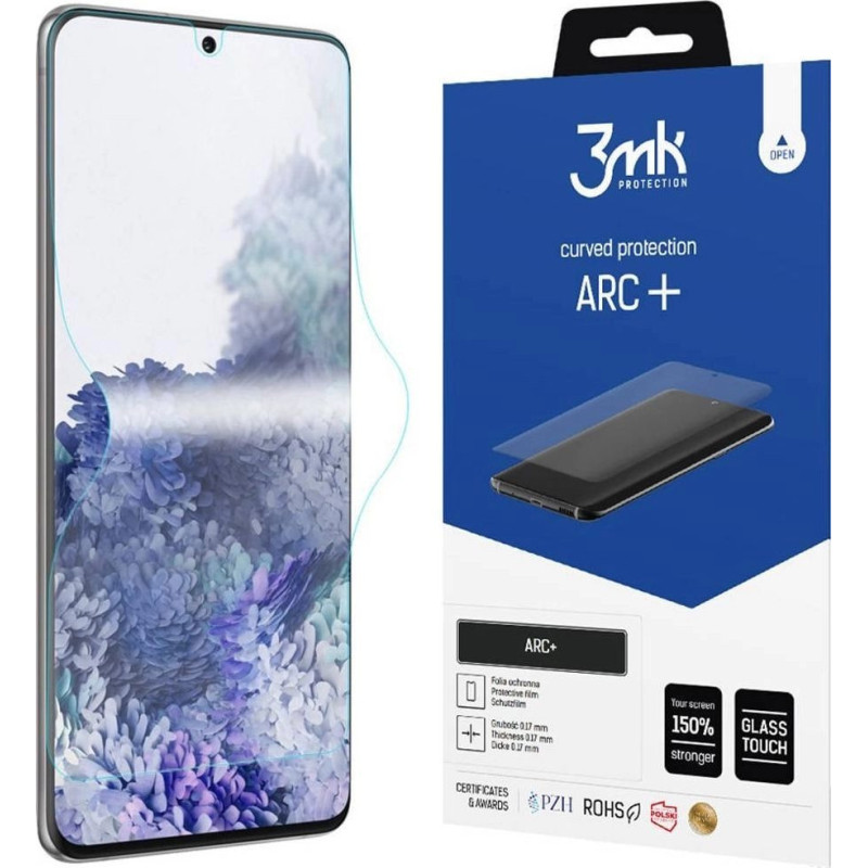 3MK Samsung Galaxy S21 5G ARC+ screen protector Galaxy S21 protective film transparent