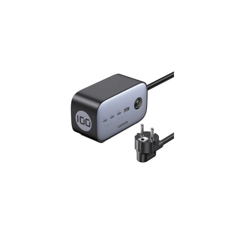 Ugreen DigiNest Pro 1 AC outlet(s) Type C 1.8 m 4 3680 W Black