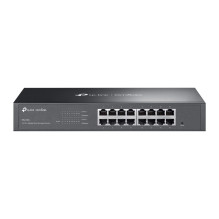 TP-Link Omada ES216G tinklo komutatorius Valdomas L2 Gigabito eternetas (10 / 100 / 1000) Juodas