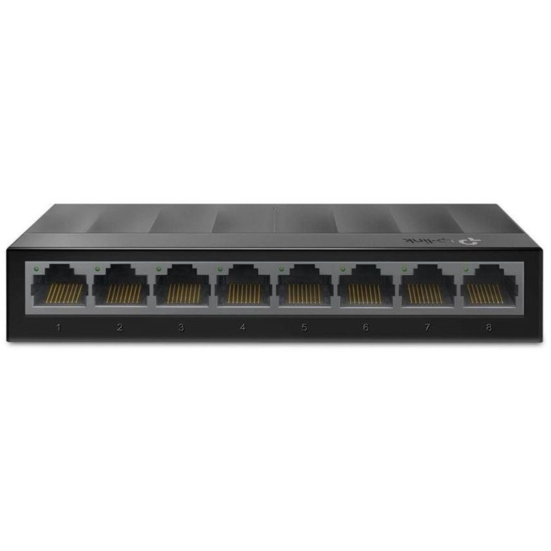 TP-Link LS1008G network switch Unmanaged Gigabit Ethernet (10 / 100 / 1000) Black