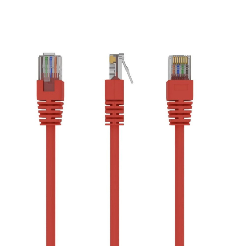 Gembird PP12-1M / R tinklo kabelis Red Cat5e U / UTP (UTP)