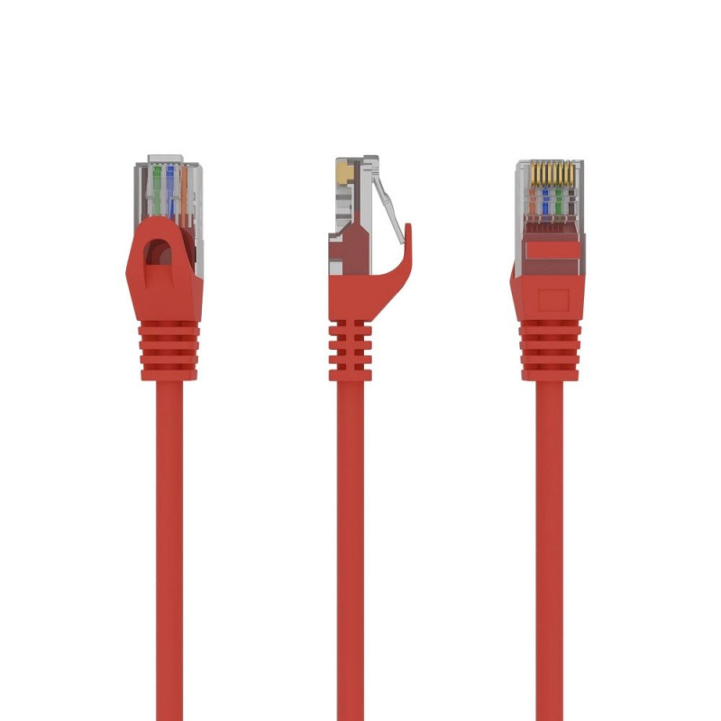 Gembird PP6U-3M / R tinklo kabelis Red Cat6 U / UTP (UTP)