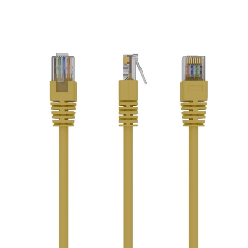 Gembird PP12-3M / Y tinklo kabelis Geltonas Cat5e U / UTP (UTP)