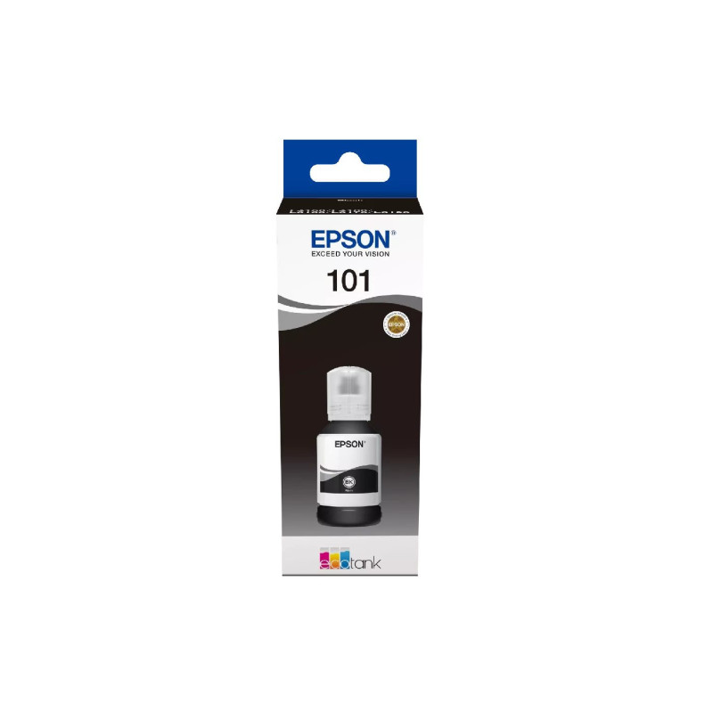 Epson 101 „EcoTank“ juodo rašalo kasetė, 1 vnt. originali