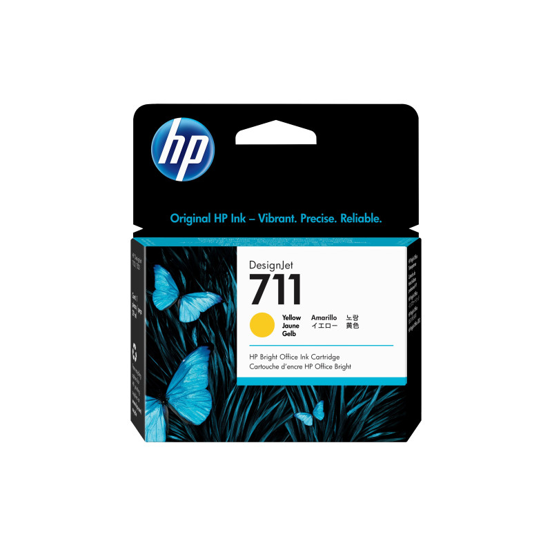 HP 711 Yellow Ink Cartridge