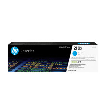 HP 219X Didelės talpos žydra originali „LaserJet“ tonerio kasetė
