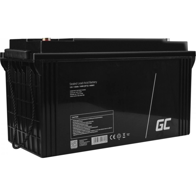 Green Cell AGM Battery 12V 120Ah