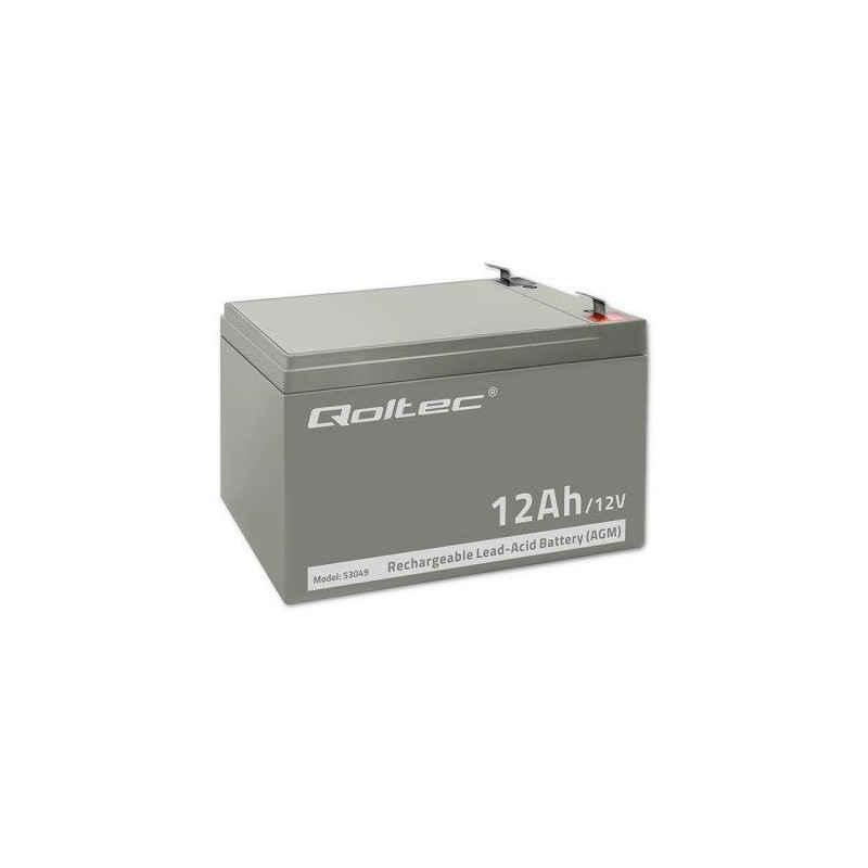Qoltec 53049 UPS baterija VRLA AGM 12 V 12 Ah