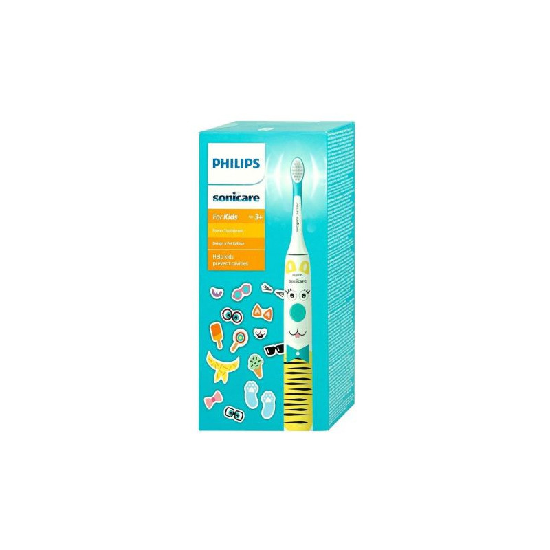 Philips Electric Toothbrush Sonicare for Kids HX3601 / 01 Pet Edition White / Yellow EU