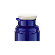 ROTPUNKT Glass-lined vacuum flask, 0.750 L capacity, hyperblue (navy blue) ROTPUNKT Glass-lined vacuum flask, 0.750 L capacity, hyperblue (navy blue)
