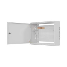 Lanberg installation cabinet TPR 10" &amp; 19" with mesh panel 560x420x180 grey (assembled)