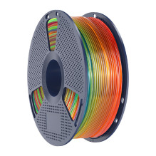 3D Spausdinimo Siūlas - Sunlu PLA Skaidrus Vaivorykštės 01 Siūlas, ±0,02 mm, Marga
