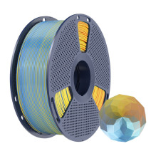 3D Spausdinimo Siūlai - Sunlu PLA+ Šilkiniai Keturių Spalvų Siūlai 1,75 mm Mėlyna-Violetinė-Oranžinė-Geltona 3D Spausdinimo Siūlai - Sunlu PLA+ Šilkiniai Keturių Spalvų Siūlai 1,75 mm Mėlyna-Violetinė-Oranžinė-Geltona