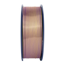 3D Spausdinimo Siūlas - Sunlu PLA+ Šilkinis Keturių Spalvų Siūlas 1,75 mm Mėlyna-Violetinė-Raudona-Auksinė
