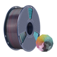 3D Spausdinimo Filamentas - Sunlu PLA+ Šilkinis Keturių Spalvų Filamentas 1.75mm Raudona-Geltona-Zalia-Juoda 3D Spausdinimo Filamentas - Sunlu PLA+ Šilkinis Keturių Spalvų Filamentas 1.75mm Raudona-Geltona-Zalia-Juoda