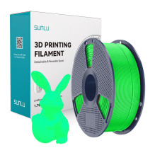 3D Printing Filament - Sunlu PLA Glow in the Dark 1.75 mm - Green