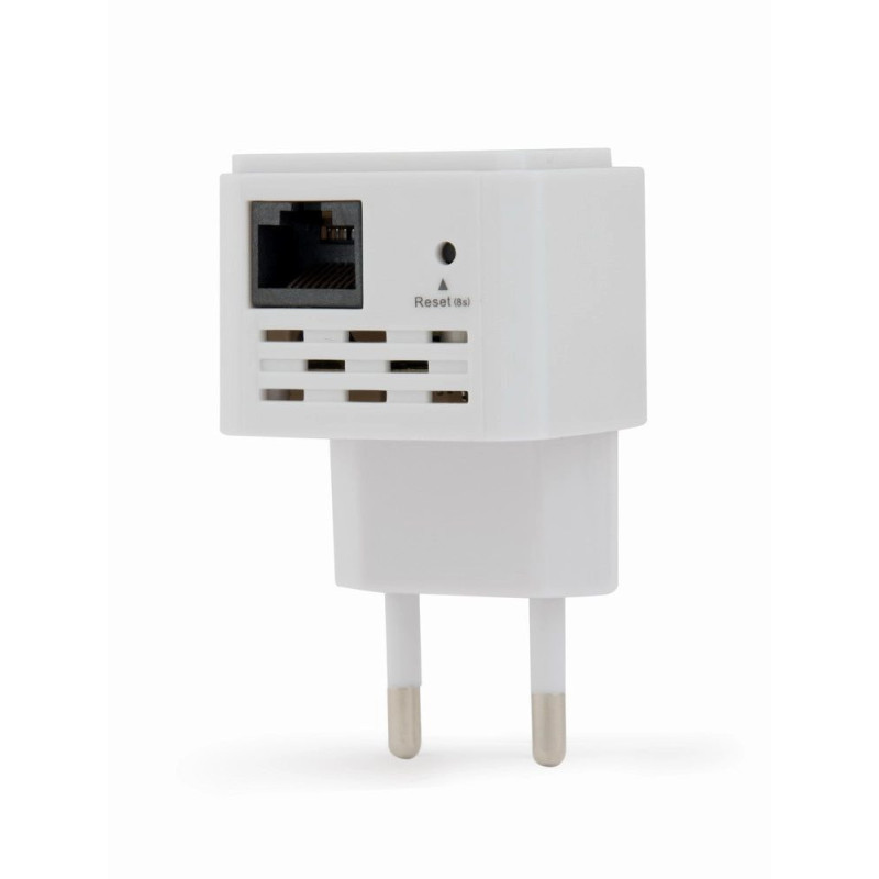 Gembird WNP-RP300-03 bridge / repeater Network repeater 300 Mbit / s White