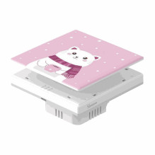 Sonoff Cover cap for T5 SONOFF Cartoon 1C Pink Sonoff Cover cap for T5 SONOFF Cartoon 1C Pink