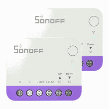 Sonoff MINI-RBS WiFi smart mini roller shutter switch (2 pcs.) Sonoff MINI-RBS WiFi smart mini roller shutter switch (2 pcs.)