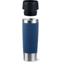 Emsa TRAVEL MUG Classic Grande Thermobecher (dunkelblau / edelstahl, 0,5 Liter) Emsa TRAVEL MUG Classic Grande Thermobecher (dunkelblau / edelstahl, 0,5 Liter)