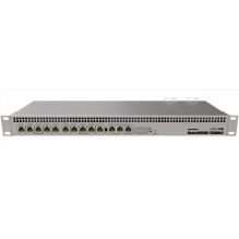 MikroTik M.2 RB1100AHx4 2x Edition, 13x RJ45 1000Mb / s, 1x microSD, 2x, įtrauktas 60GB diskas