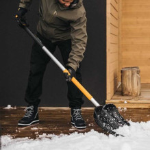 Fiskars X-series Telescopic Snow Black / Yellow 53cm