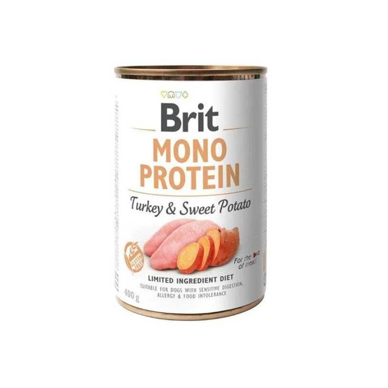 BRIT Mono Protein Turkey &amp; Sweet Potato 400g