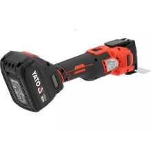 YATO 18 V akumuliatorinis osciliacinis įrankis Multi YT-82226 su akumuliatoriumi ir įkrovikliu YATO 18 V akumuliatorinis osciliacinis įrankis Multi YT-82226 su akumuliatoriumi ir įkrovikliu