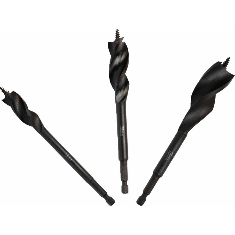 DeWALT Dewalt Wood Drill Drill bits 16,20,25x152mm HEX EX.3pcs