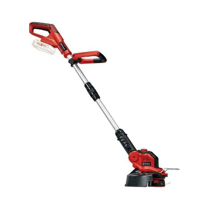 „Einhell“ akumuliatorinė vejos žoliapjovė GE-CT 18 / 28 Li - Solo, 18 voltų (raudona / juoda)