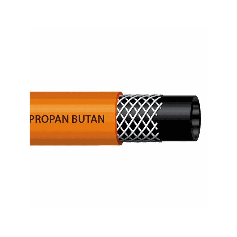 Bradas Bradas Wąż do dujinis propanas-butanas 9 mm x 50 m (PB92550)