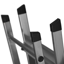 Krause Krause Solidy Drabina wolnostojąca jednostronna aluminiowa 3 stopniowa Krause Krause Solidy Drabina wolnostojąca jednostronna aluminiowa 3 stopniowa