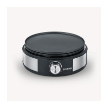 Severin FO 2471 Fondue-Crêpes-Kombi 1500 W Edelstahl schwarz Severin FO 2471 Fondue-Crêpes-Kombi 1500 W Edelstahl schwarz