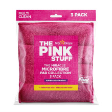 THE PINK STUFF MICROFIBER SPONGES 3PCS