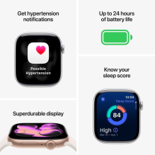 Apple Watch Series 11 Cellular 46mm Slate Titanium / Black Sport Band - M / L Apple Watch Series 11 Cellular 46mm Slate Titanium / Black Sport Band - M / L