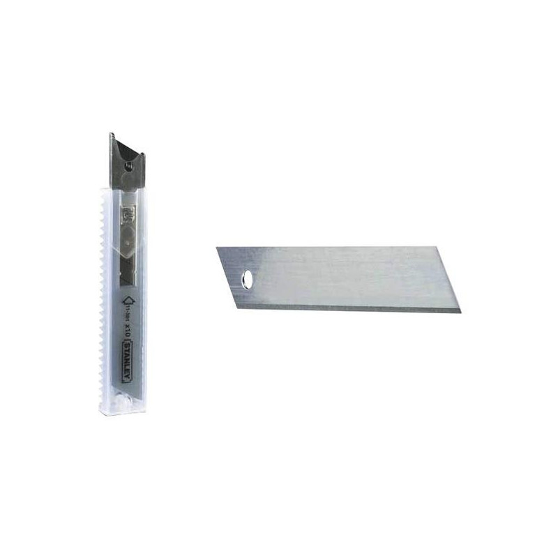 BLADE STANLEY 18MM 10PCS (0-11-301)