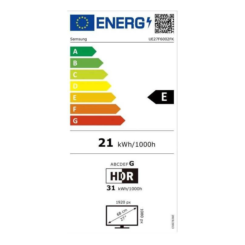 Samsung UE27F6002FKXXH 2025 m. modelis