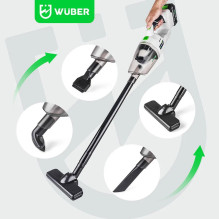 Dulkių Siurblys - WUBER W04666 20 V 120 W 2 Ah Žalia, Balta
