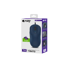 Žaidimų Pelė - FURY Tanto T4 12 000 DPI Tamsiai Mėlyna