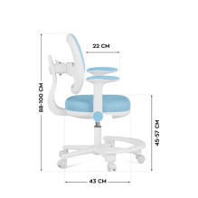 Biuro Kėdė - MARK ADLER Junior 3.6 Mėlyna