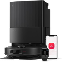 Robotas Dulkių Siurblys - Roborock QVRS52-00 8 000 Pa 5 200 mAh 180 Minučių 2,7 L Juodas